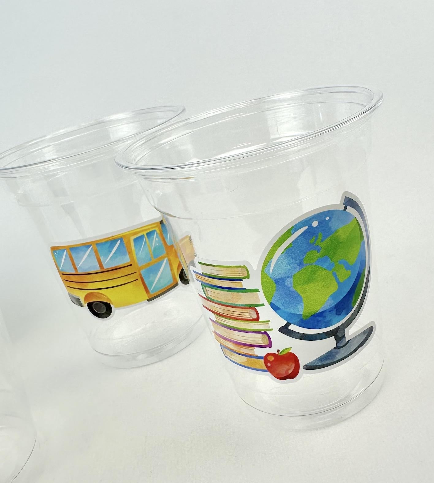 School Themed Party Cups 24ct - Stesha Party