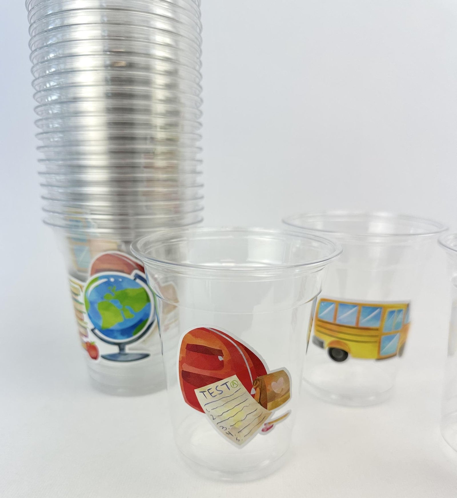 School Themed Party Cups 24ct - Stesha Party