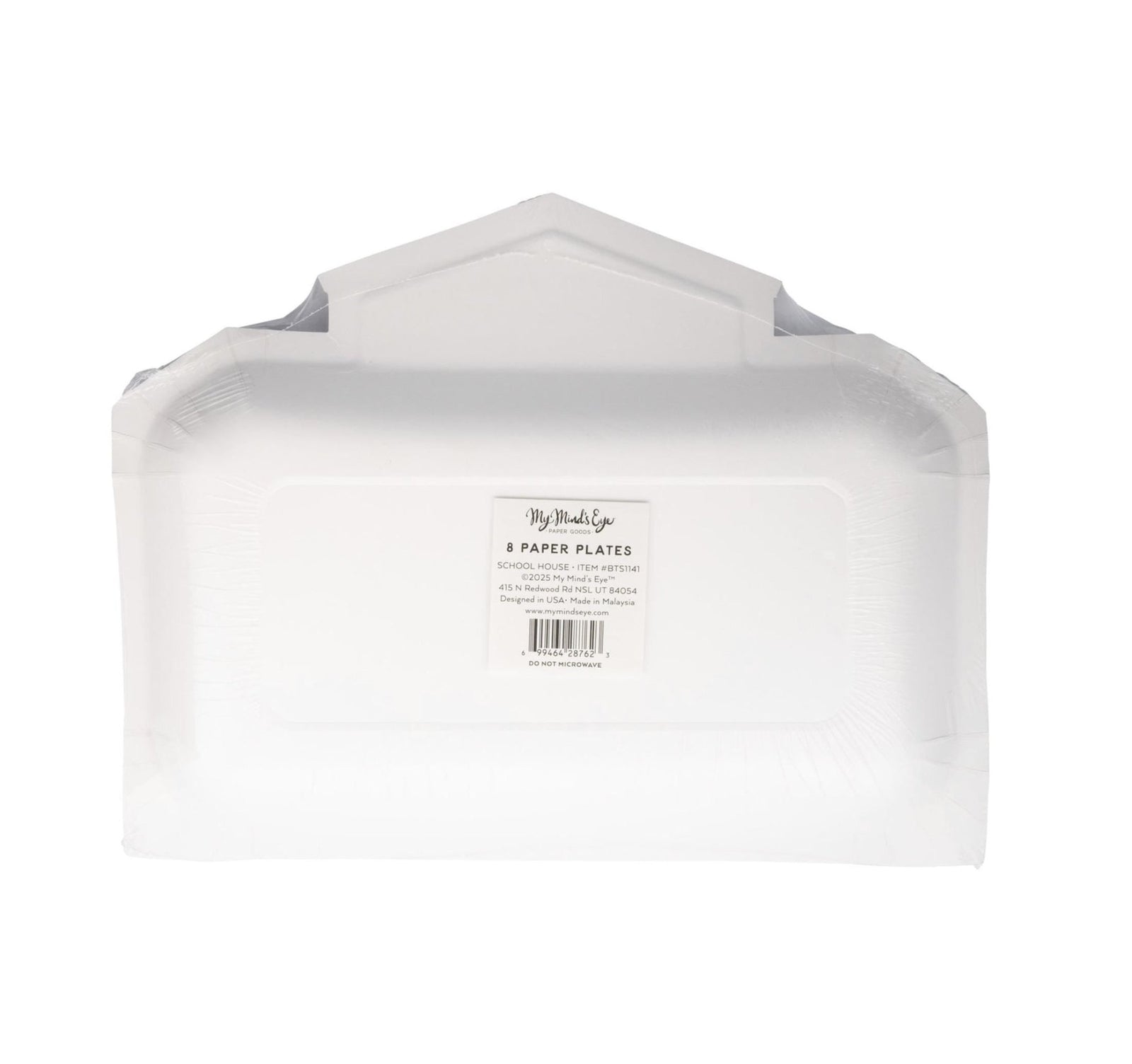 Schoolhouse Paper Plates - Stesha Party