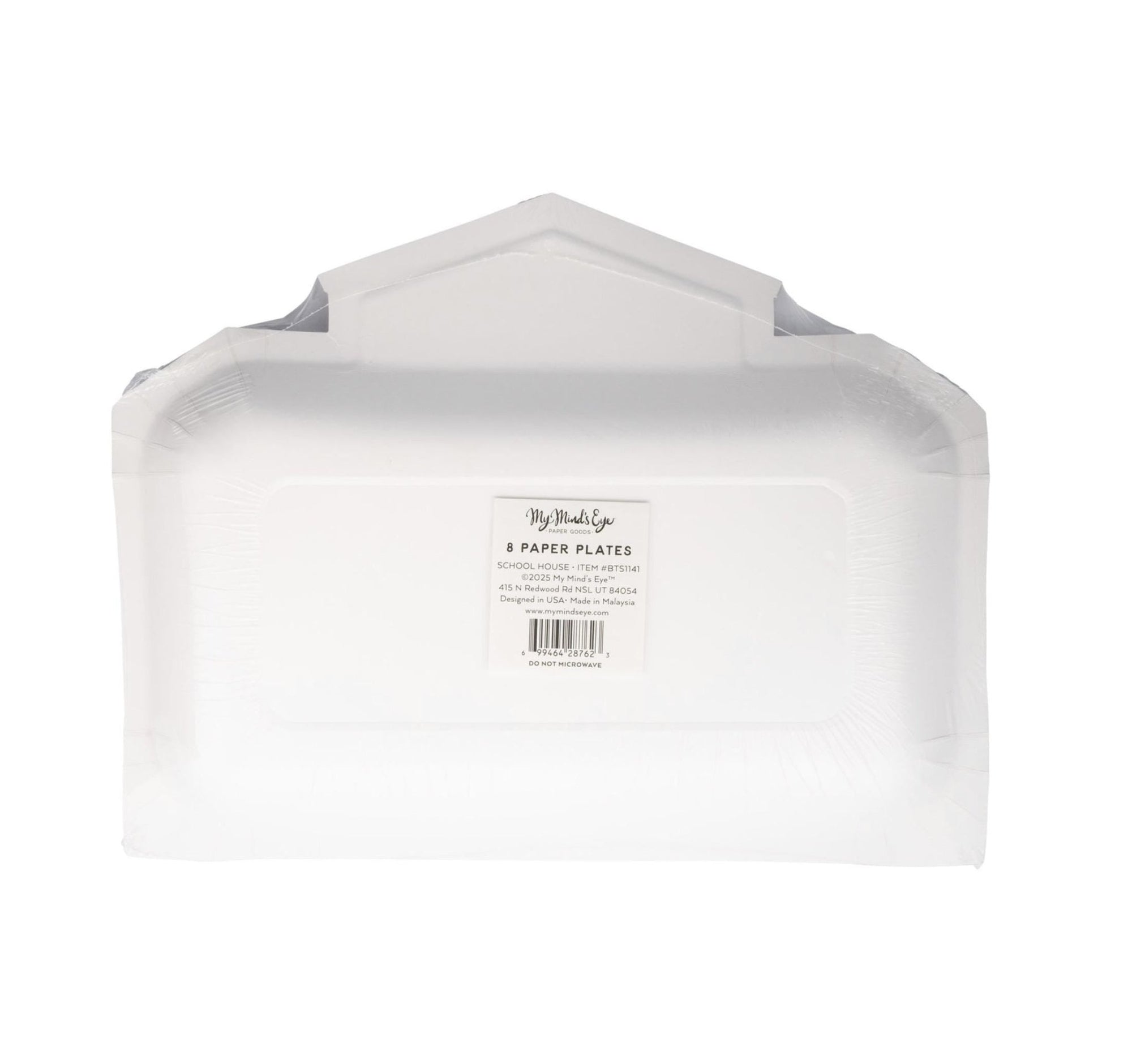 Schoolhouse Paper Plates - Stesha Party