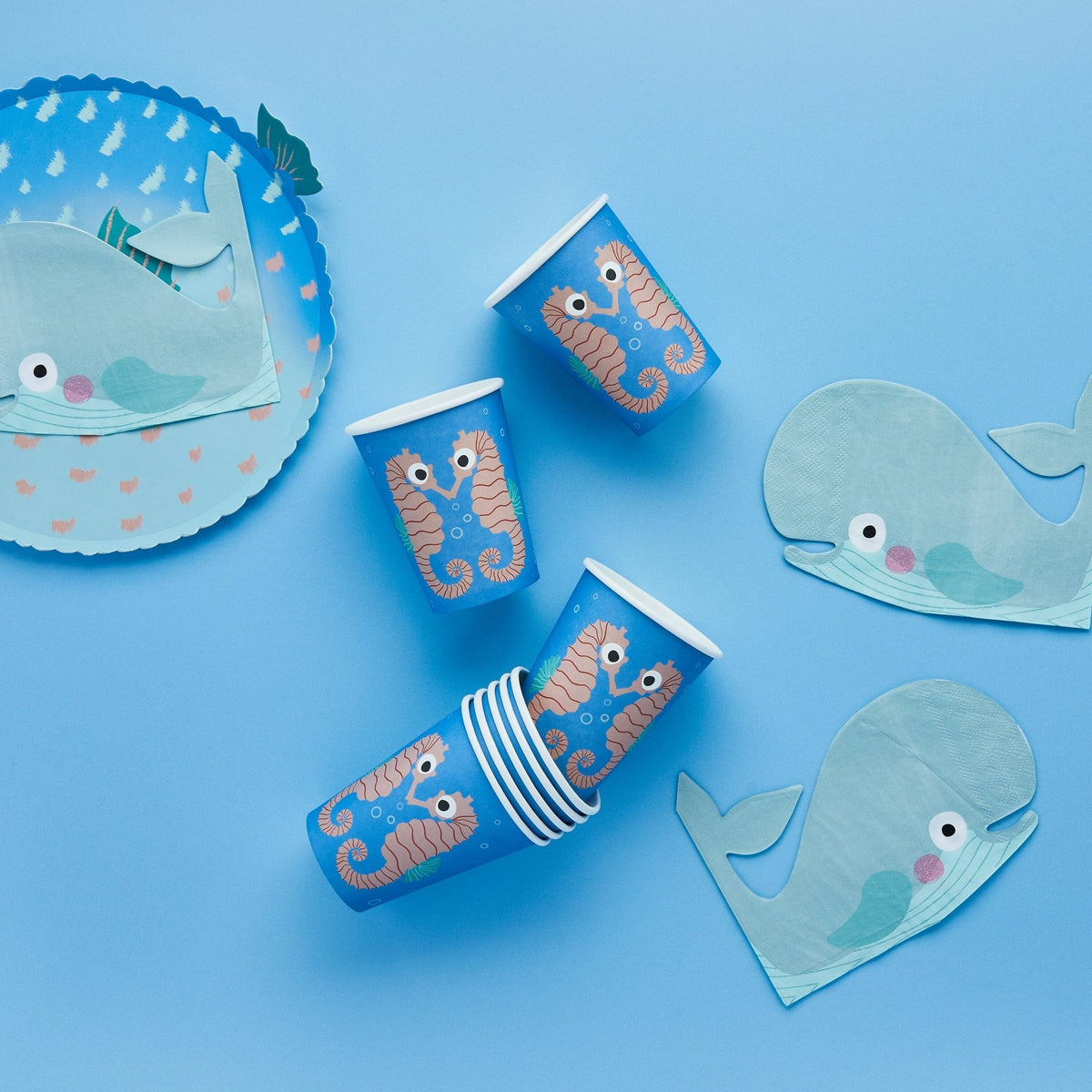 Seahorse Party Cups - Stesha Party