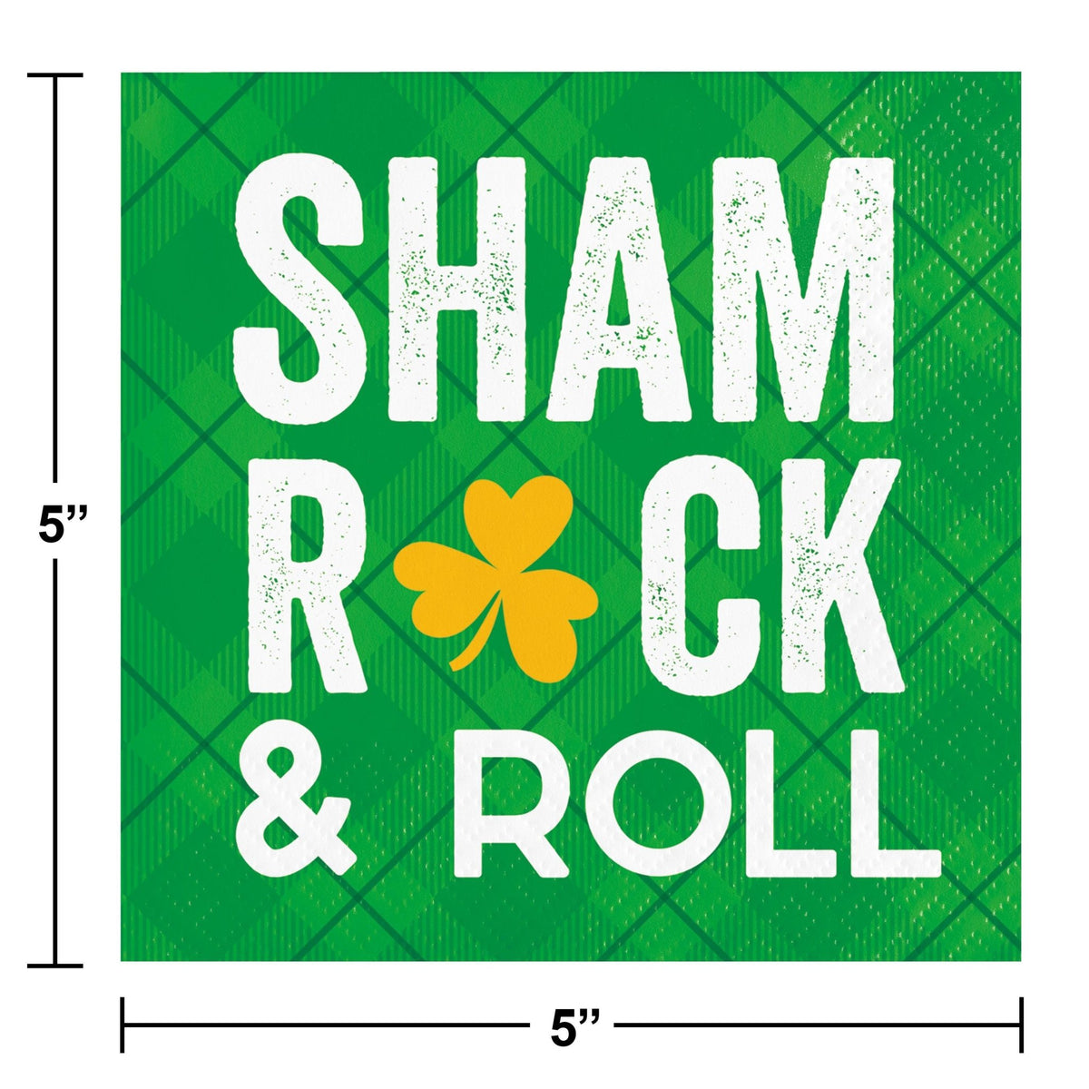 Sham Rock & Roll Napkins - Stesha Party