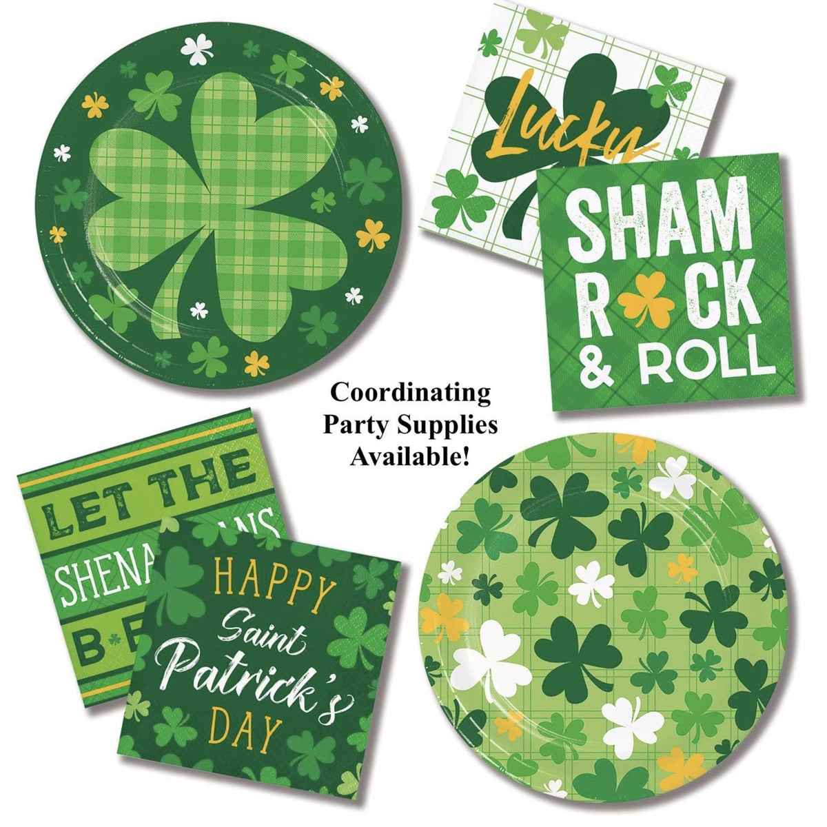 Sham Rock & Roll Napkins - Stesha Party