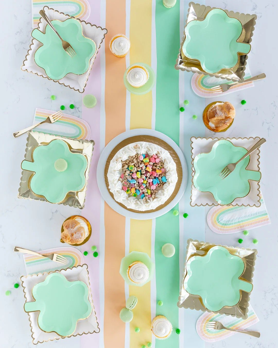 Shamrock Party Plates - Stesha Party