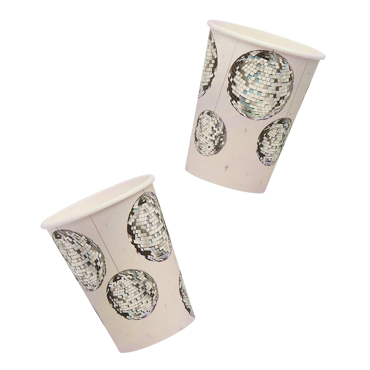 Shiny Disco Party Paper Cups 9oz - Stesha Party