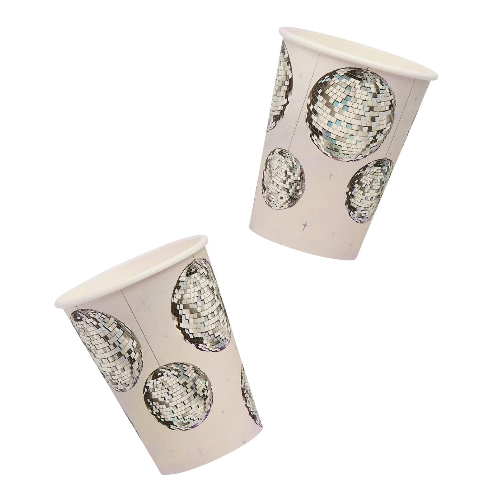 Shiny Disco Party Paper Cups 9oz - Stesha Party