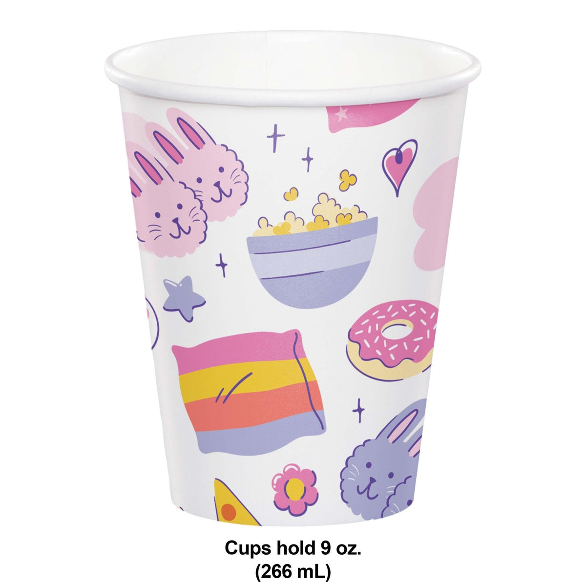 Sleepover Party Cups - Stesha Party