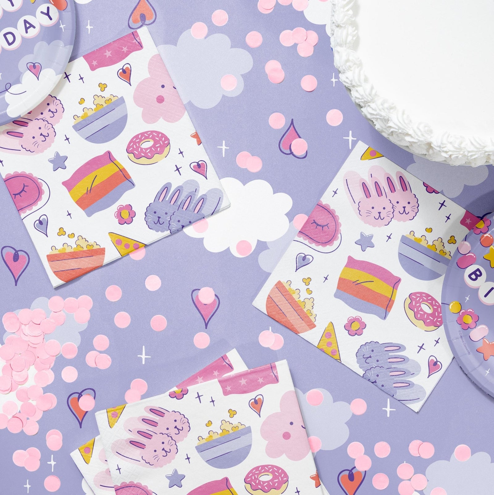 Sleepover Party Napkins 16ct - Stesha Party