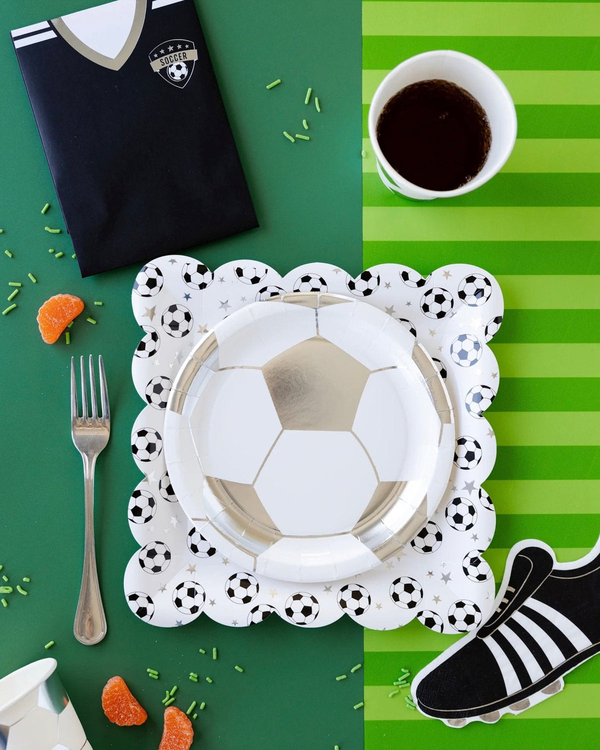 Soccer Favor Bags - Stesha Party