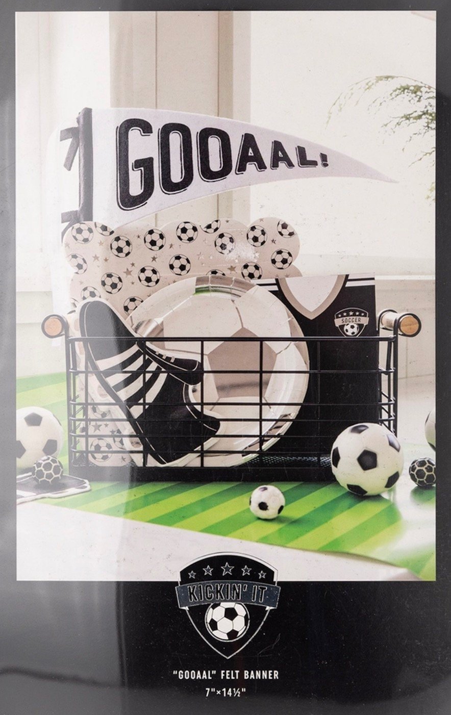 Soccer Felt Pennant - Stesha Party