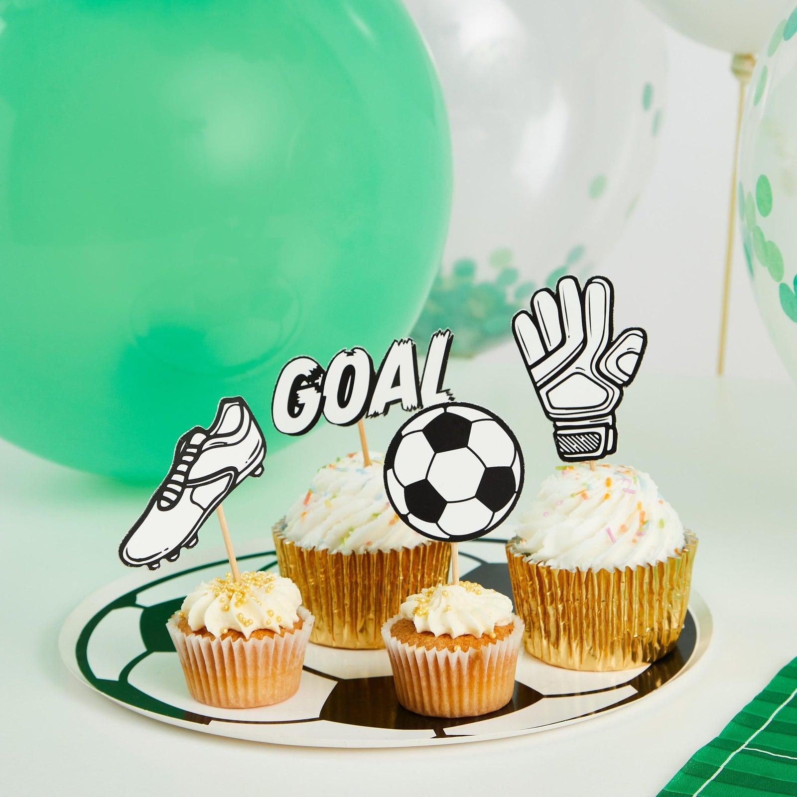 Soccer Food Picks 12ct - Stesha Party