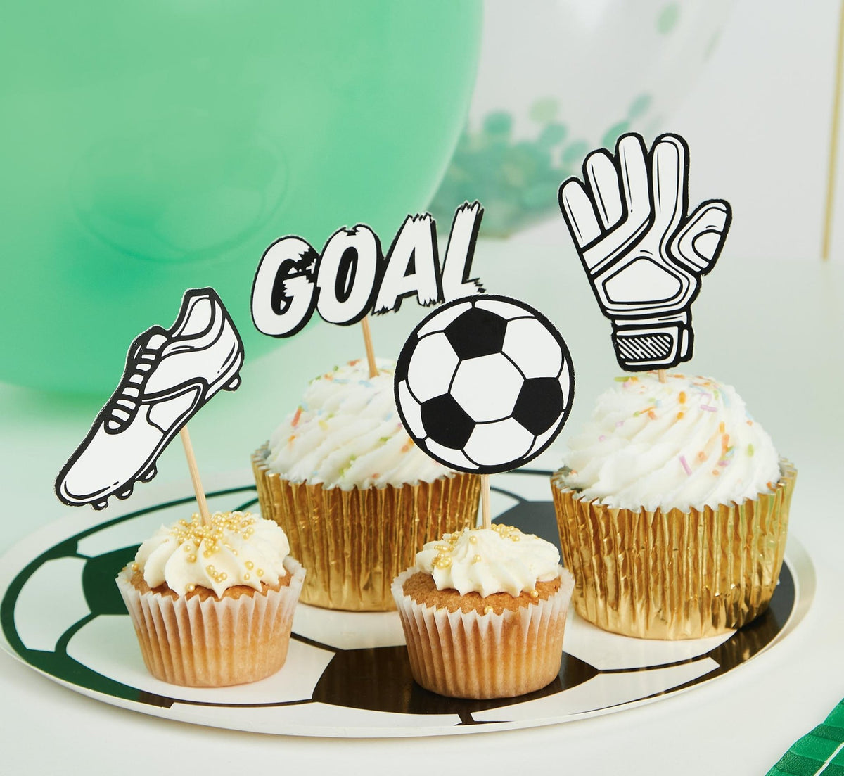 Soccer Food Picks 12ct - Stesha Party