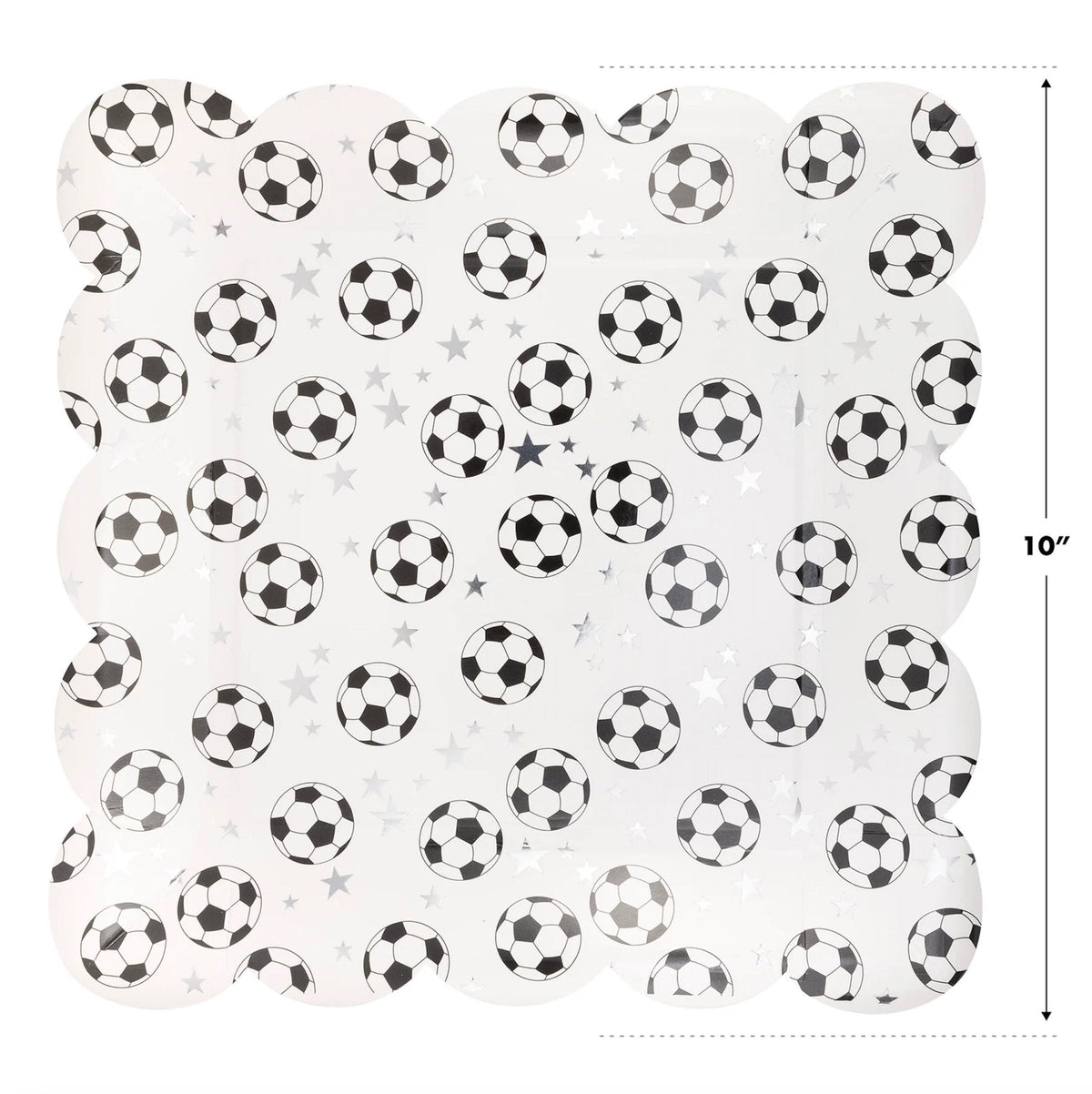 Soccer Paper Plates - Stesha Party