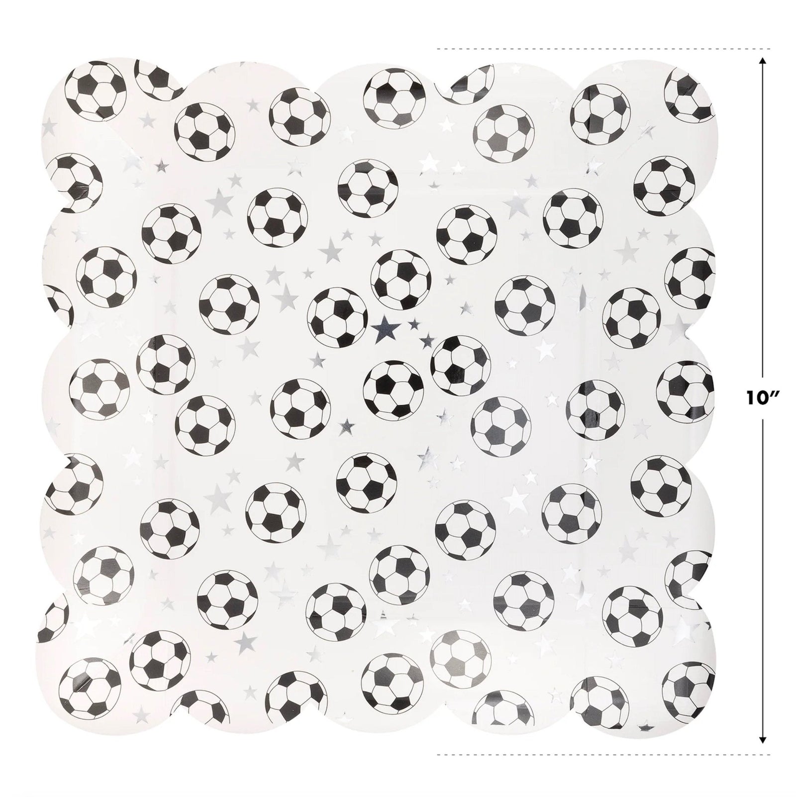 Soccer Paper Plates - Stesha Party