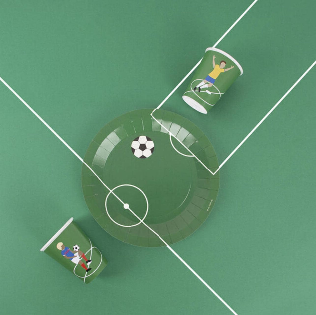 Soccer Party Cups - Stesha Party