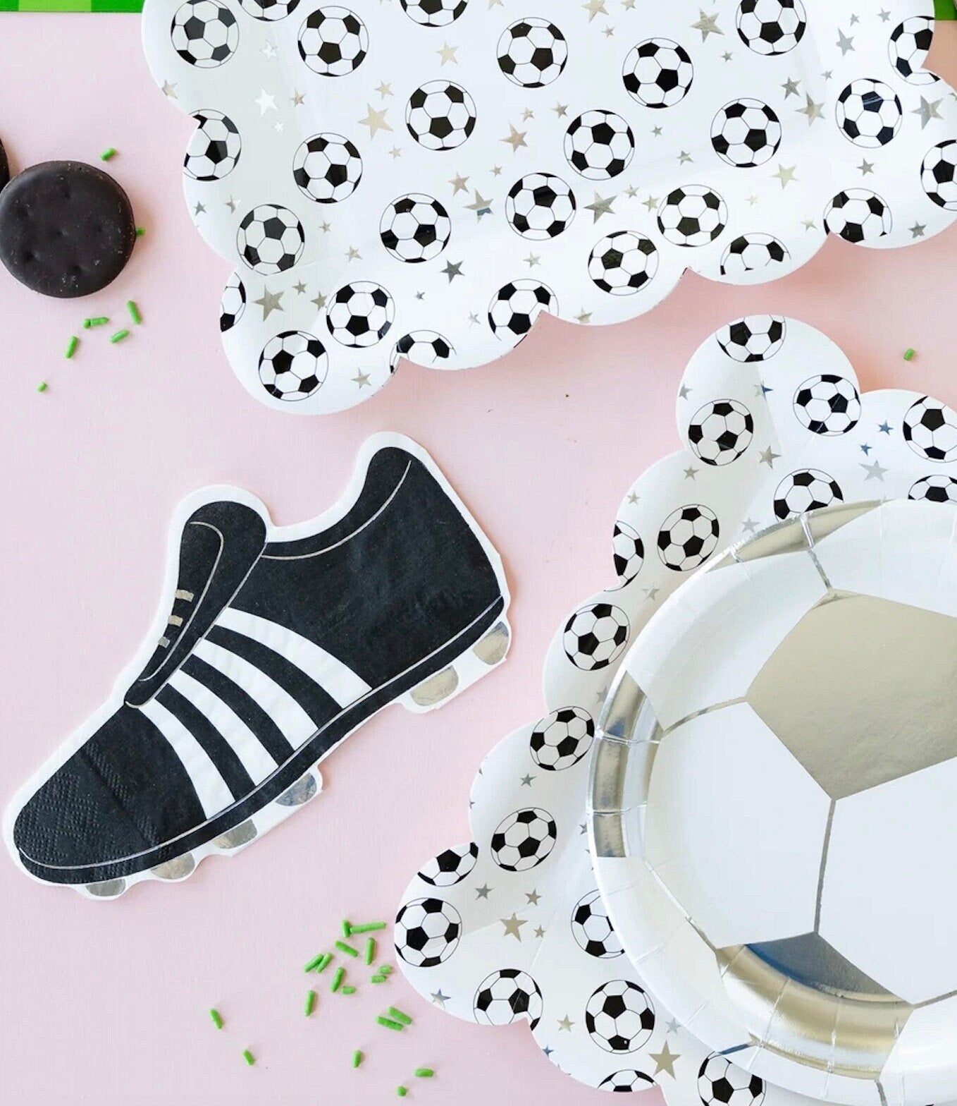 Soccer Party Napkins - Stesha Party