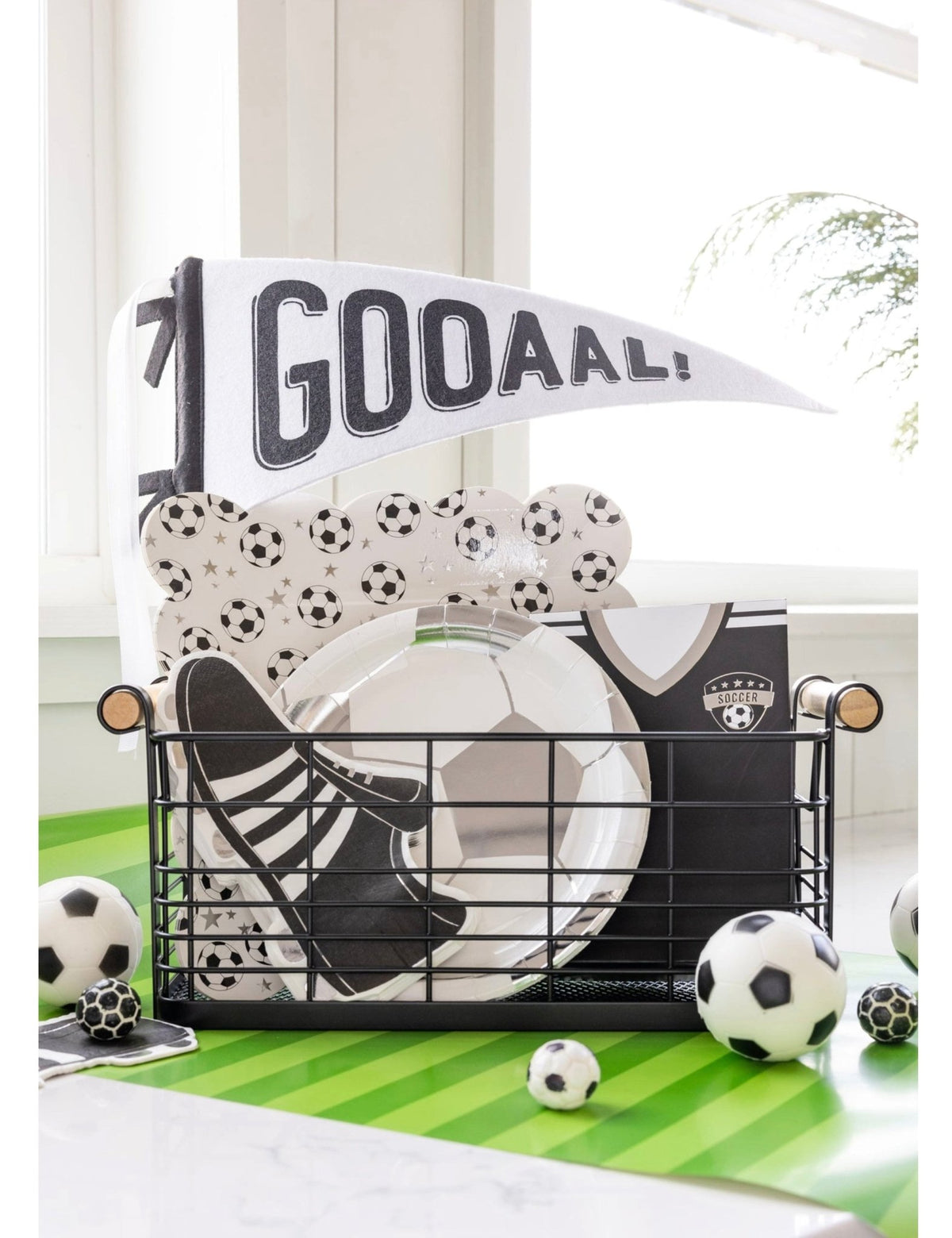 Soccer Party Napkins - Stesha Party