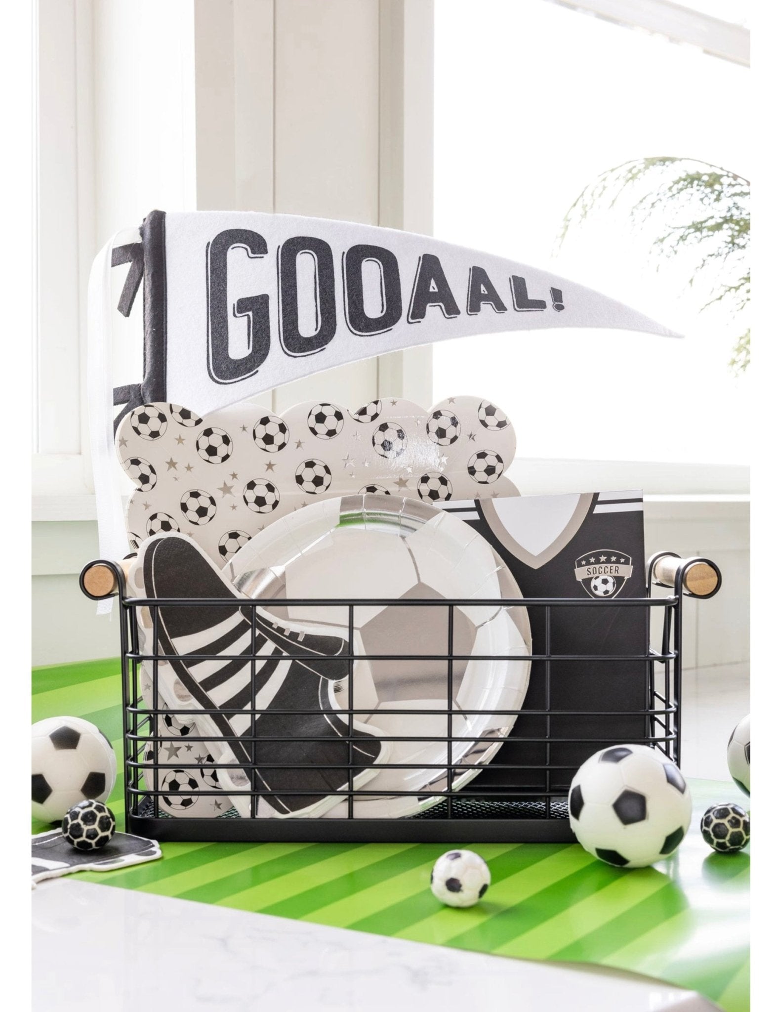 Soccer Party Napkins - Stesha Party