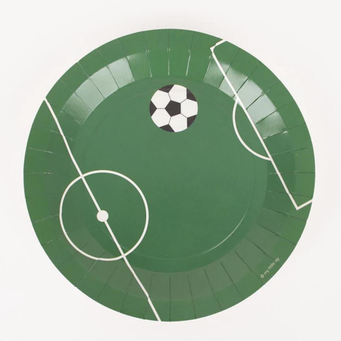 Soccer Party Plates 8ct - Stesha Party
