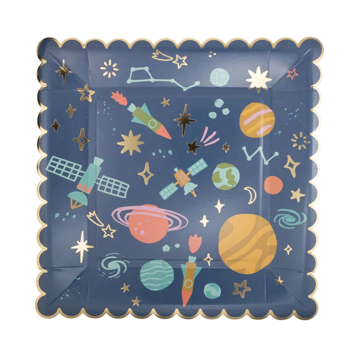 Space Party Plates - Stesha Party