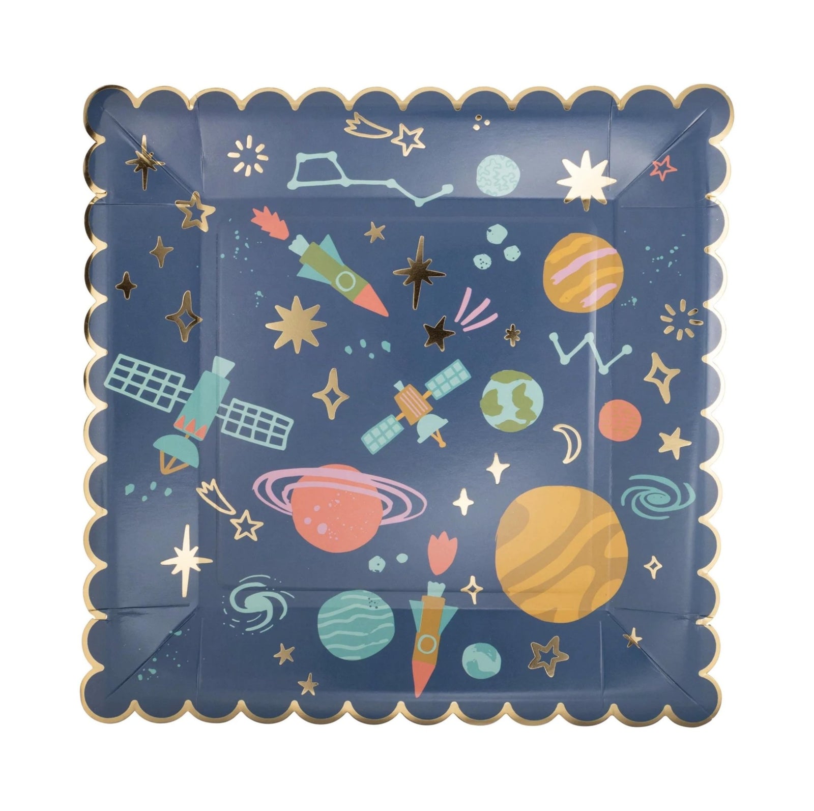 Space Party Plates - Stesha Party