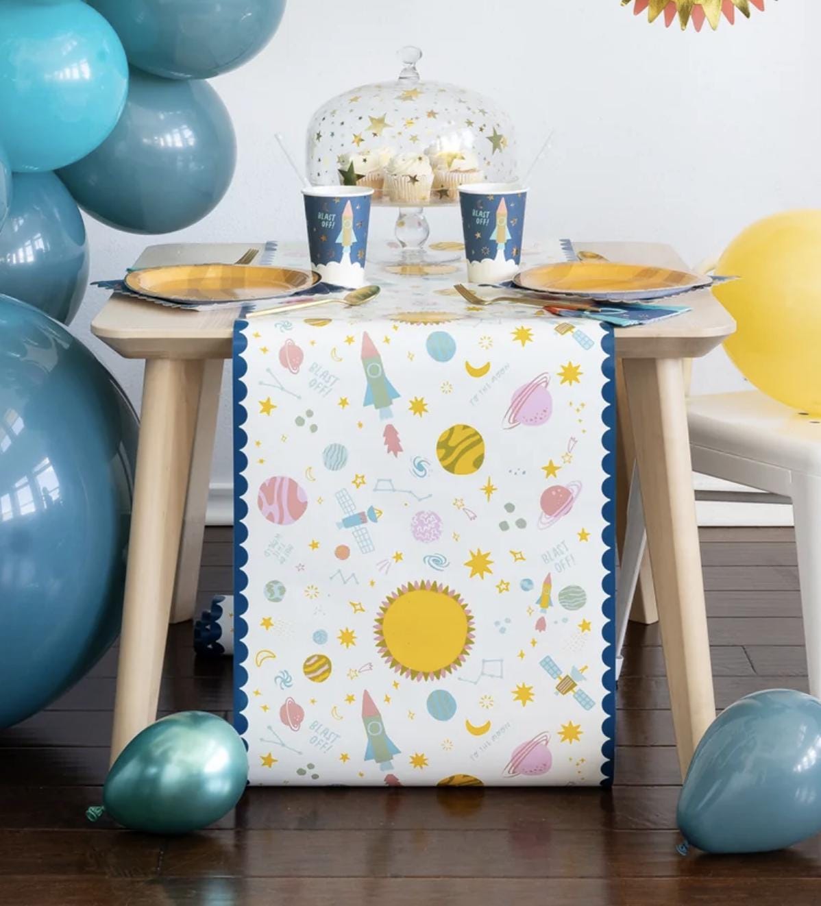 Space Party Table Runner - Stesha Party