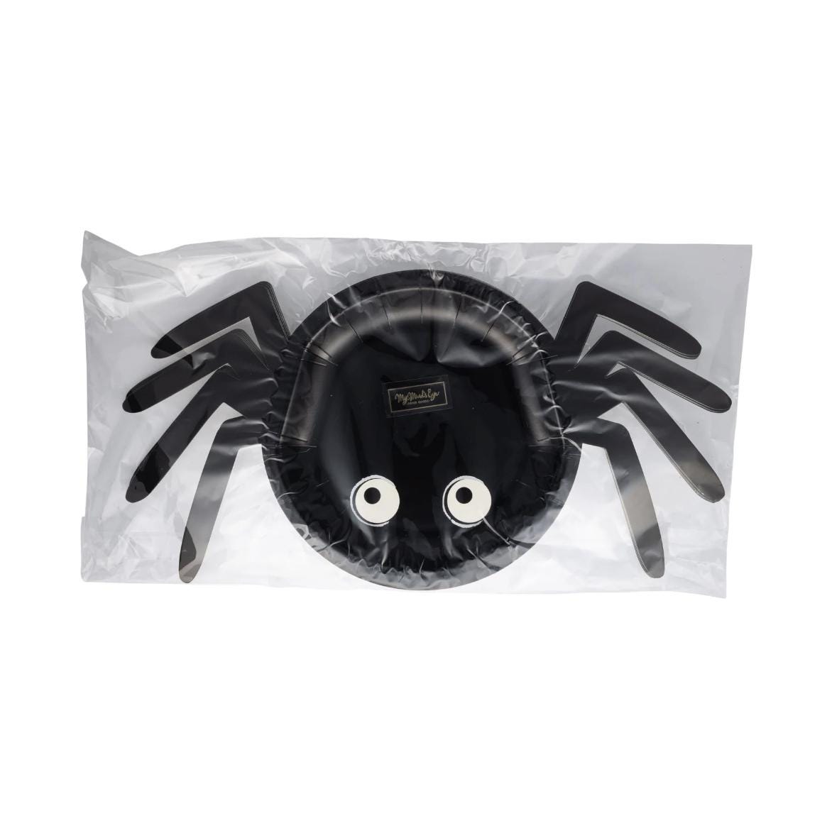 Spider Shaped Halloween Plates 8ct - Stesha Party