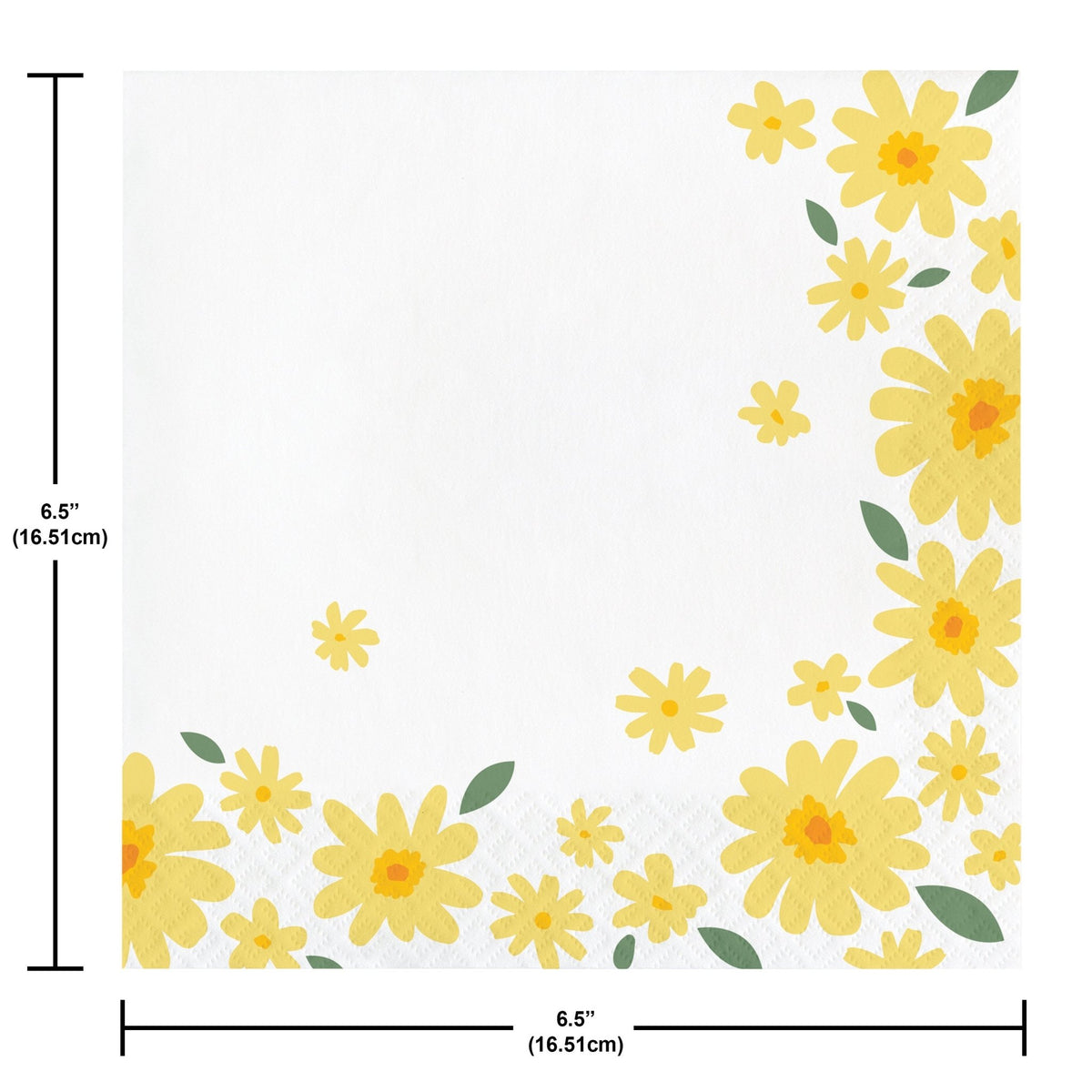 Spring Daisy Napkins 16ct - Stesha Party