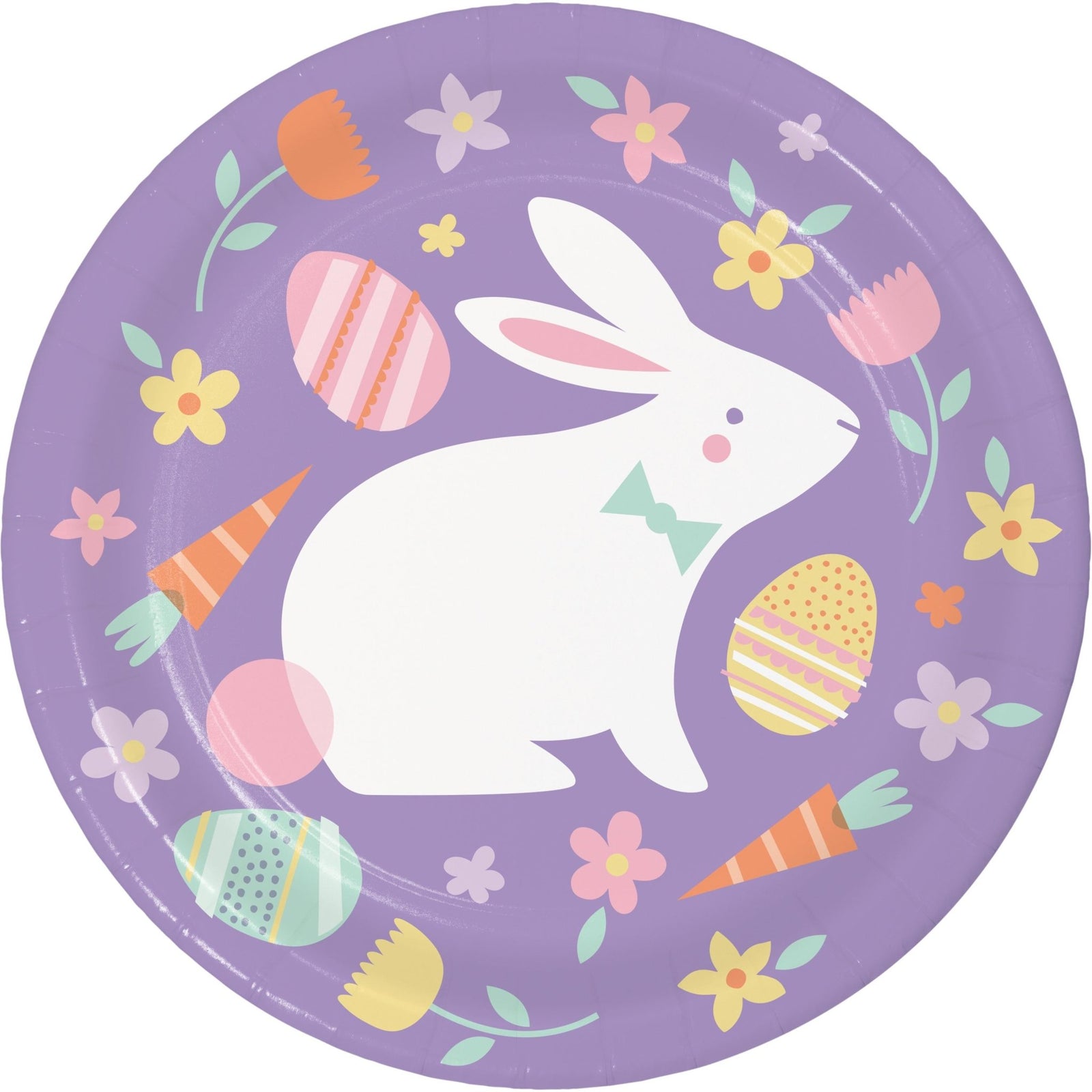 Spring Easter Bunny Plates - Stesha Party