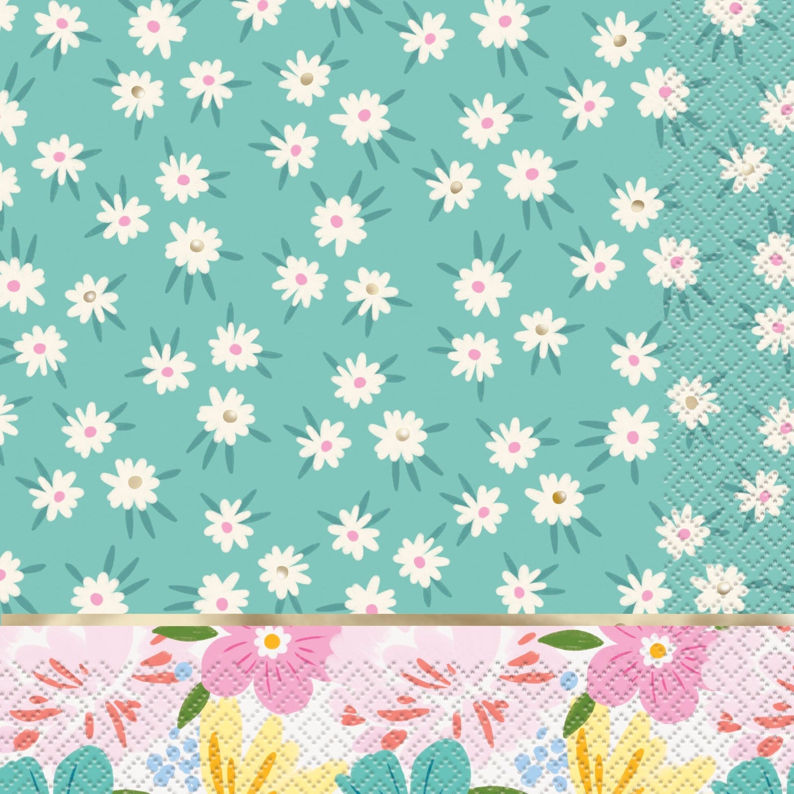 Spring Floral Party Napkins 16ct - Stesha Party