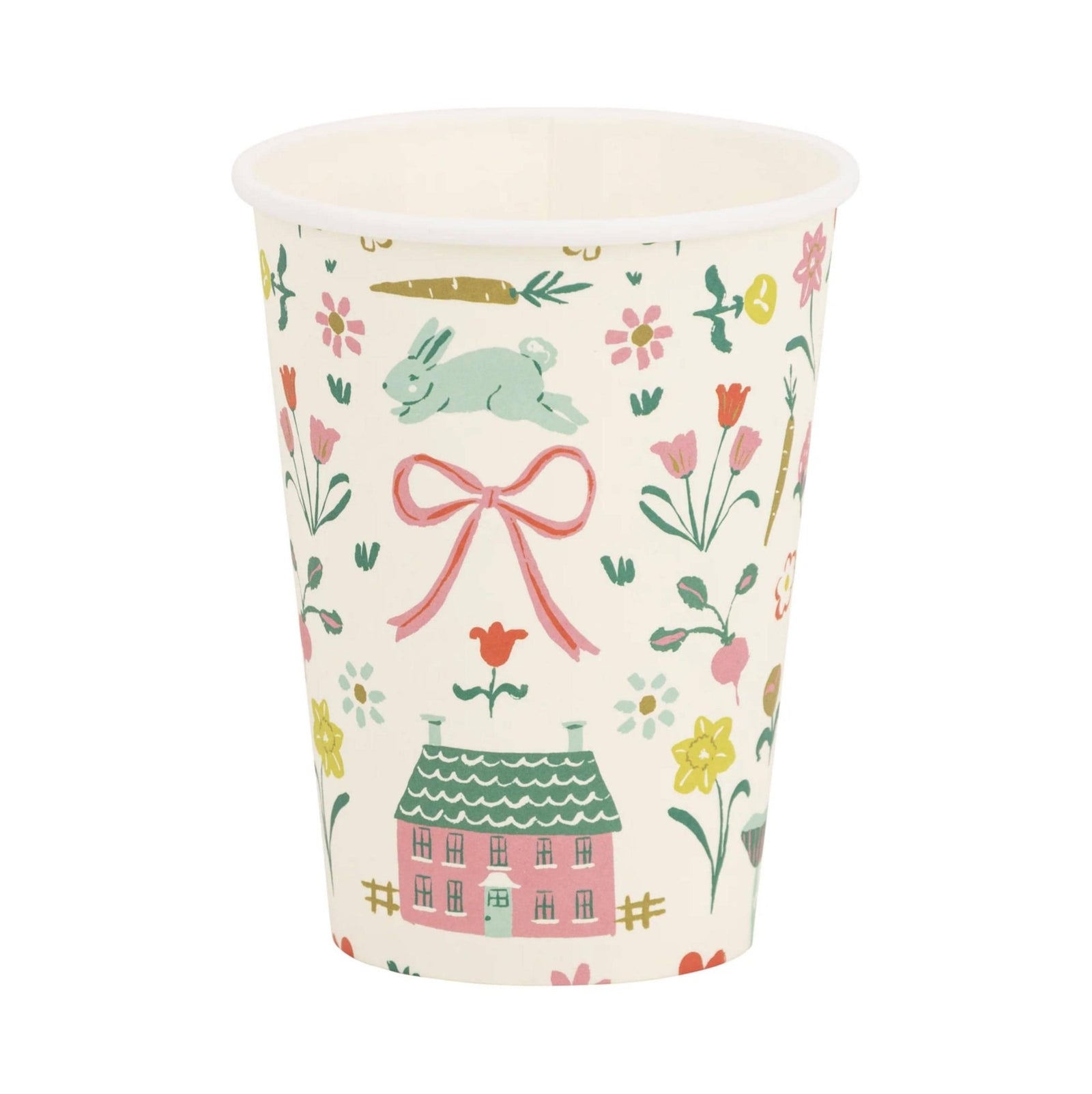 Spring Garden Party Paper Cups 8ct - Stesha Party