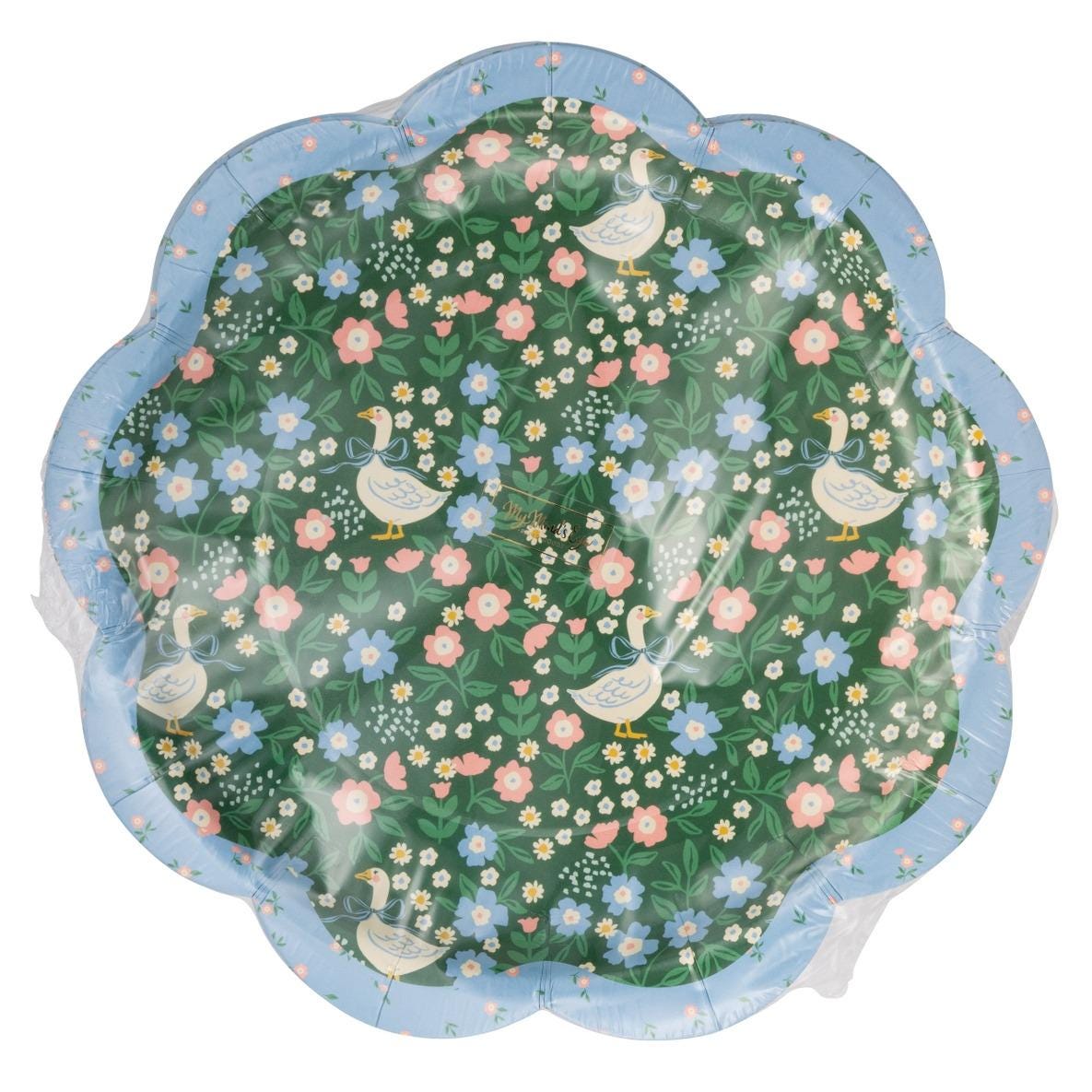 Spring Goose Dinner Plates 8ct - Stesha Party