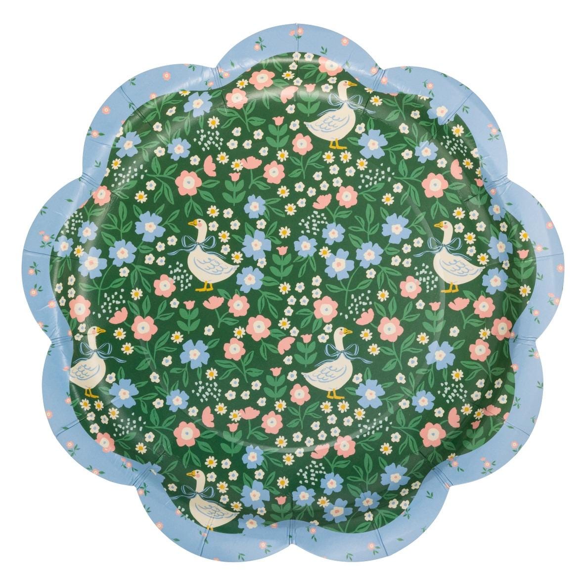 Spring Goose Dinner Plates 8ct - Stesha Party