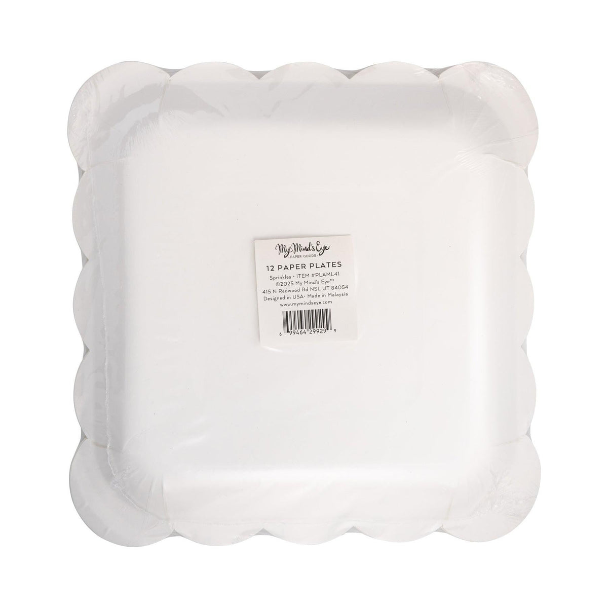 Sprinkle Paper Plates 8ct - Stesha Party