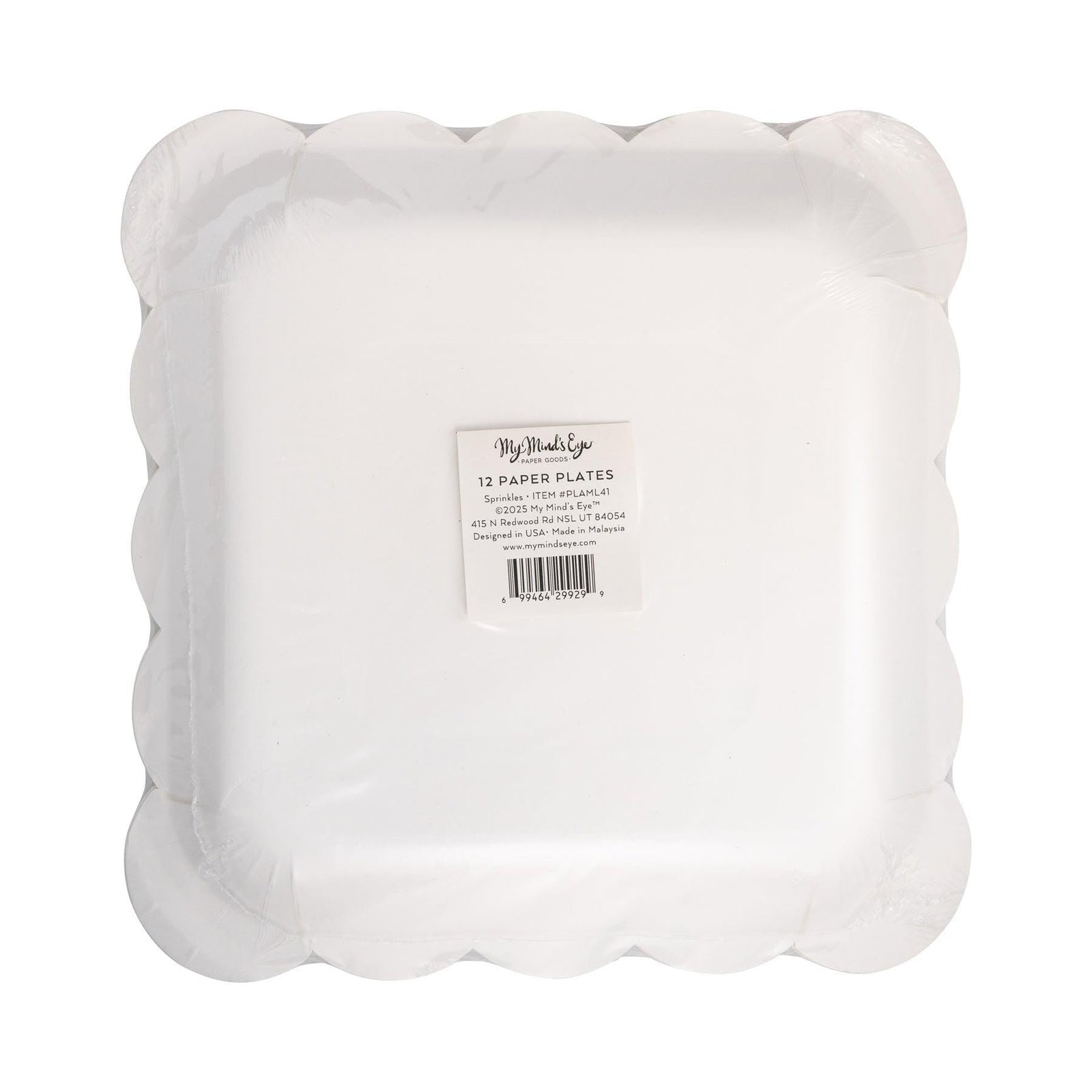 Sprinkle Paper Plates 8ct - Stesha Party
