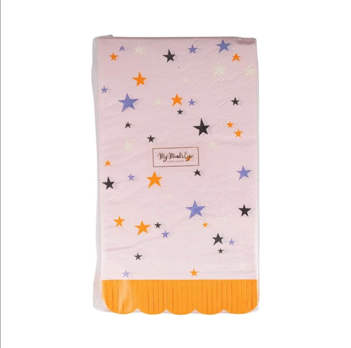 Stars Halloween Napkins 24ct - Stesha Party