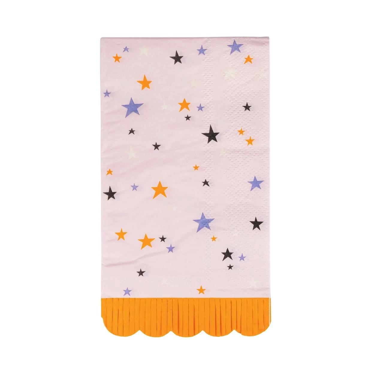 Stars Halloween Napkins 24ct - Stesha Party