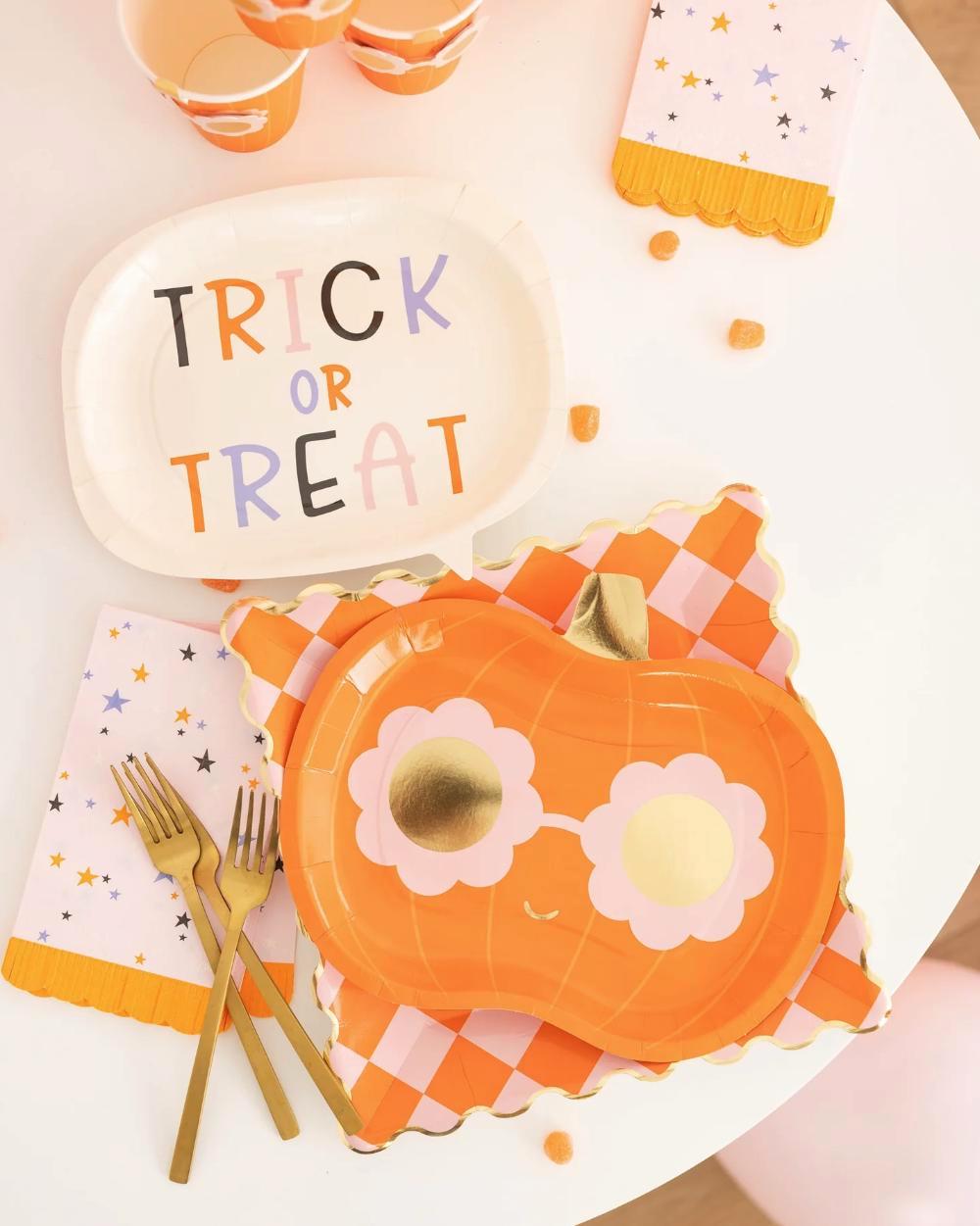 Stars Halloween Napkins 24ct - Stesha Party