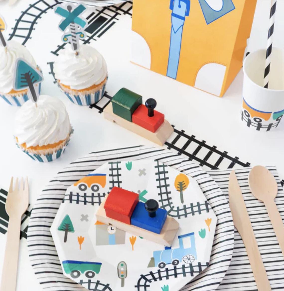 Steam Train Cups - Stesha Party