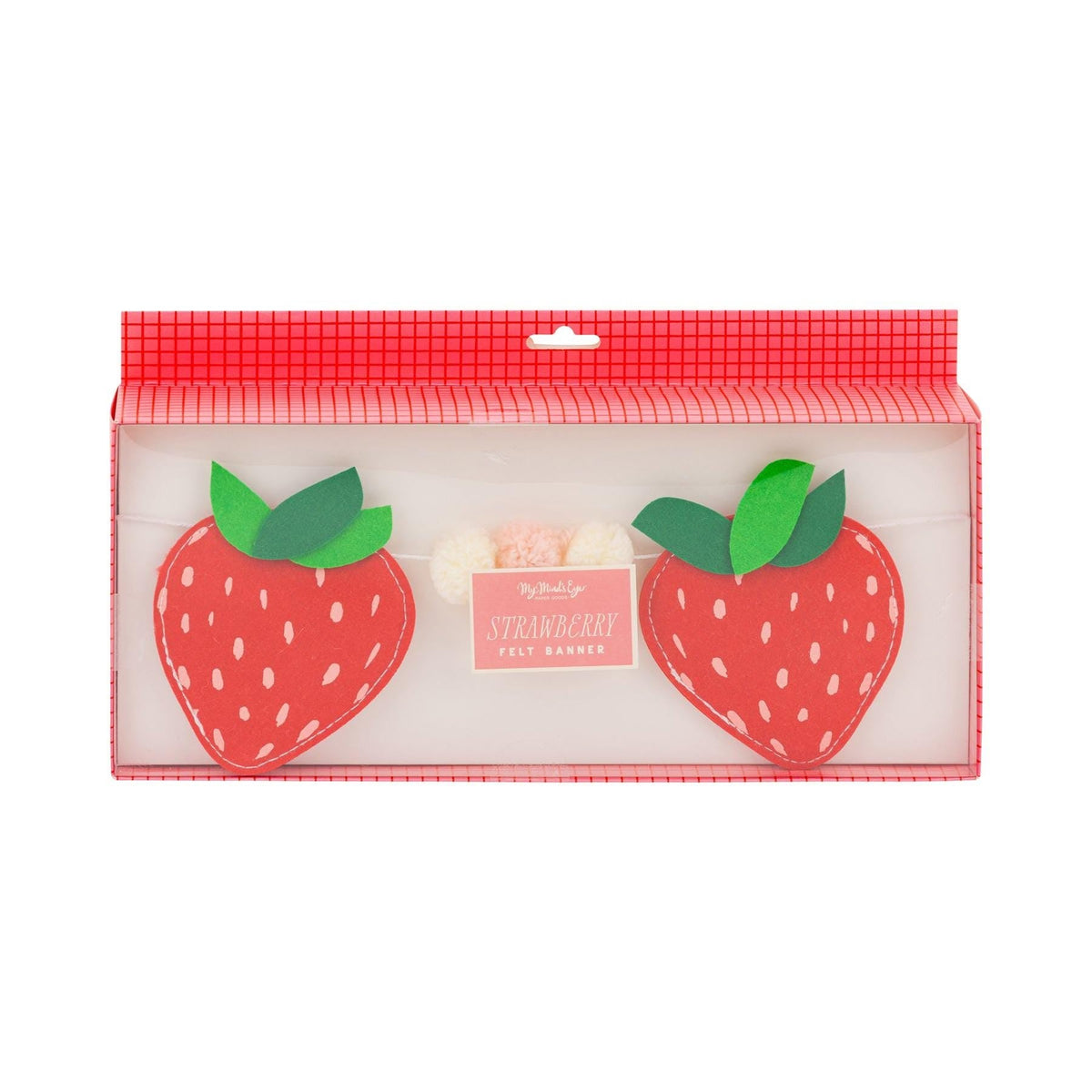 Strawberry Banner 6ft - Stesha Party