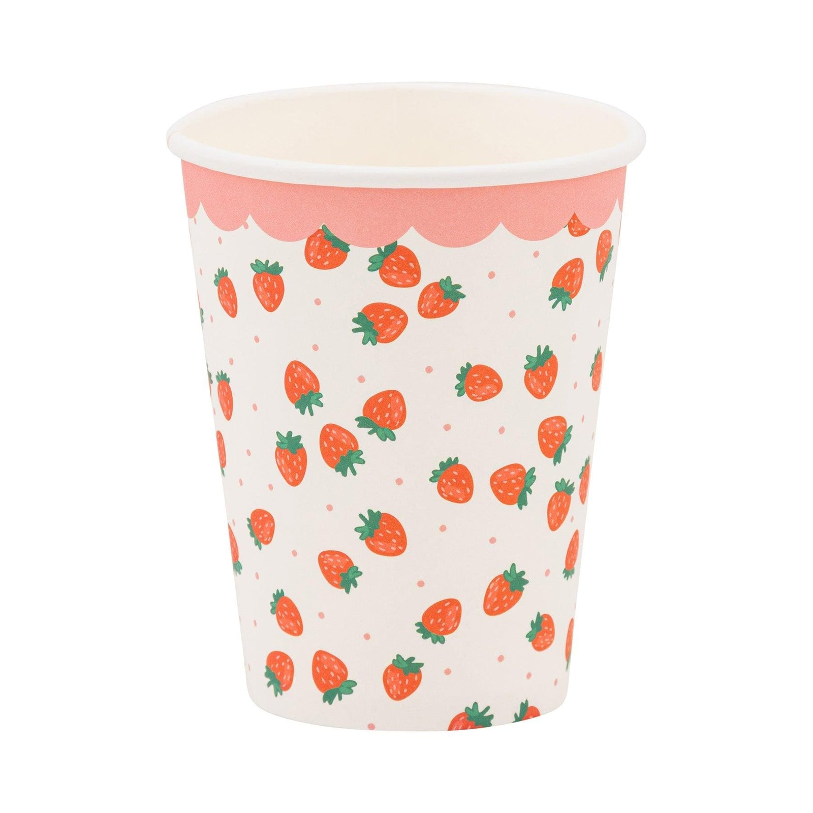 Strawberry Cups 8ct - Stesha Party