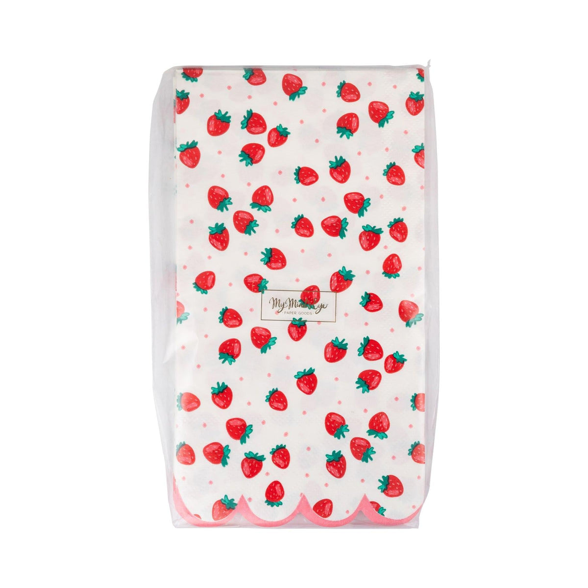 Strawberry Dinner Napkins 24ct - Stesha Party