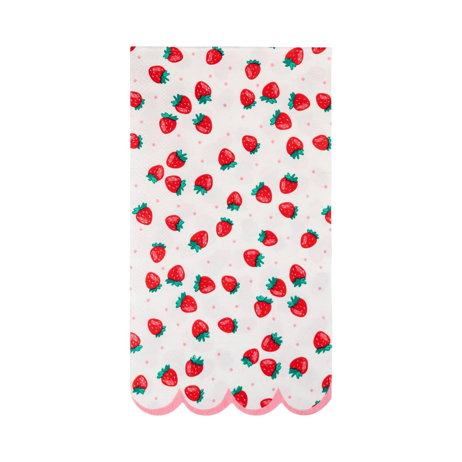 Strawberry Dinner Napkins 24ct - Stesha Party