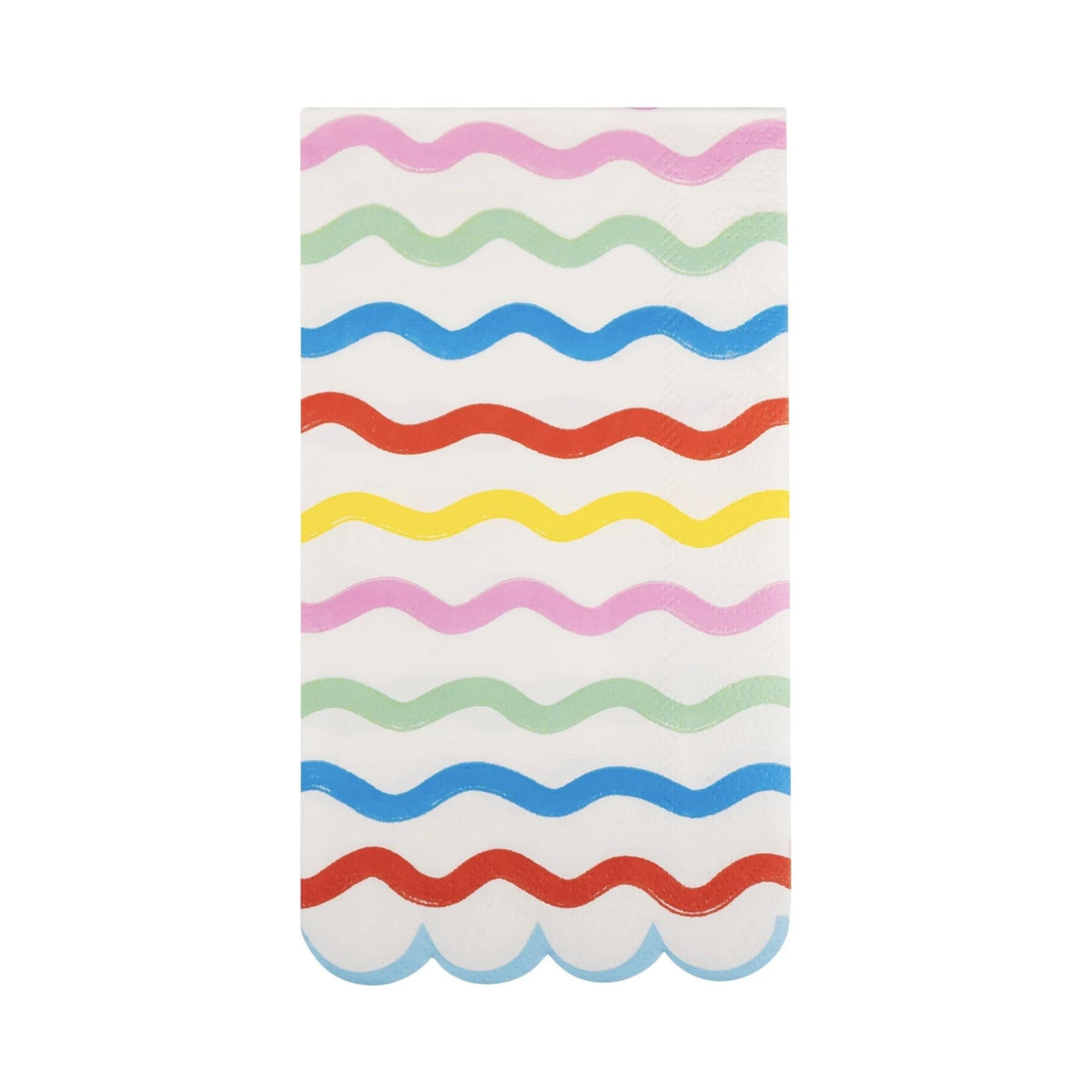 Striped Rainbow Party Napkins 24ct - Stesha Party