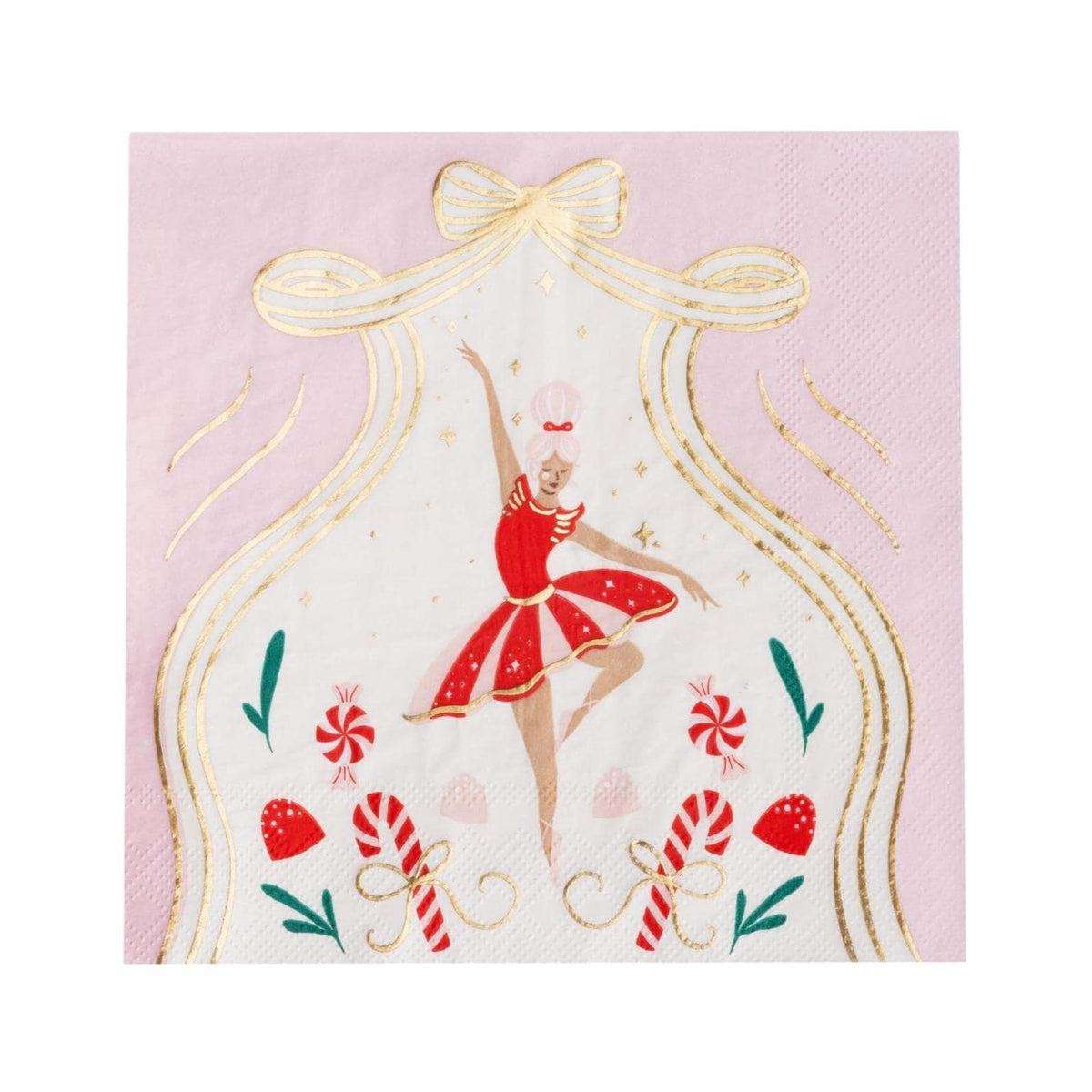 Sugarplum Fairy Napkins 20ct - Stesha Party