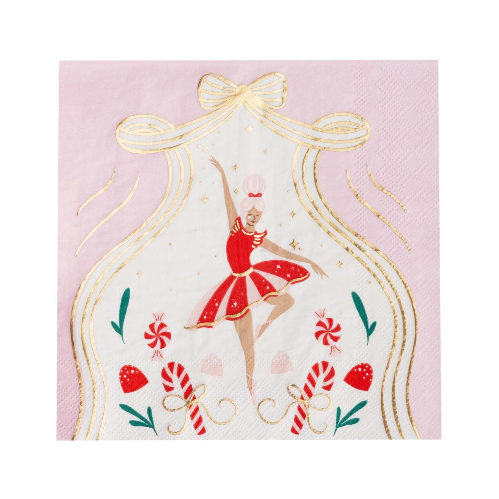 Sugarplum Fairy Napkins 20ct - Stesha Party