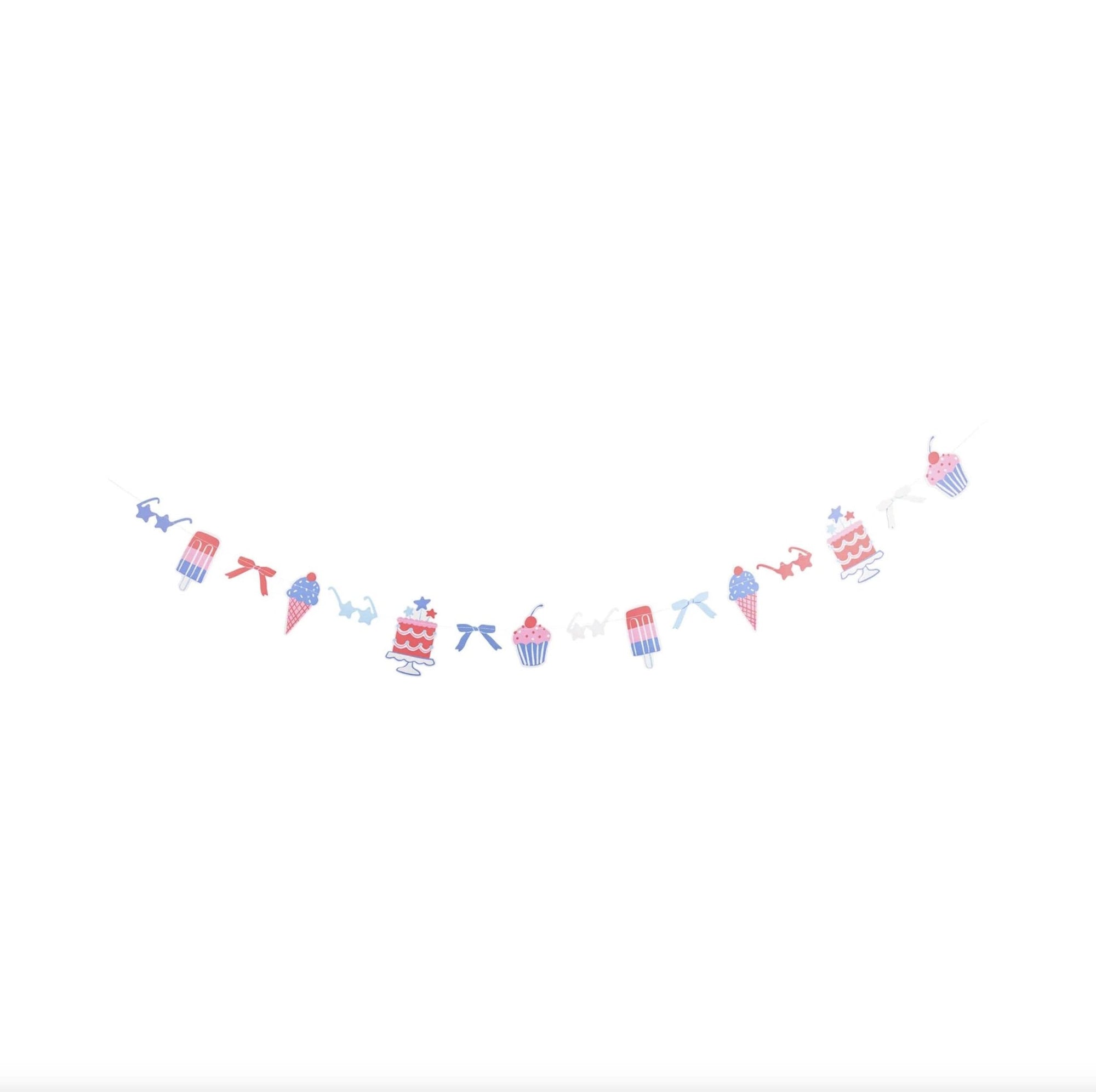 Summer Patriotic Banner Set 2pc - Stesha Party