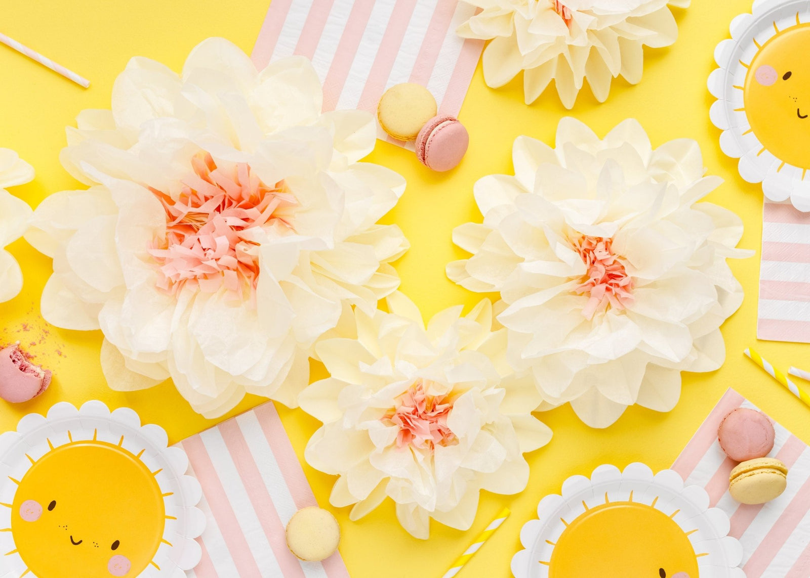 Sunshine Party Plates 6ct - Stesha Party