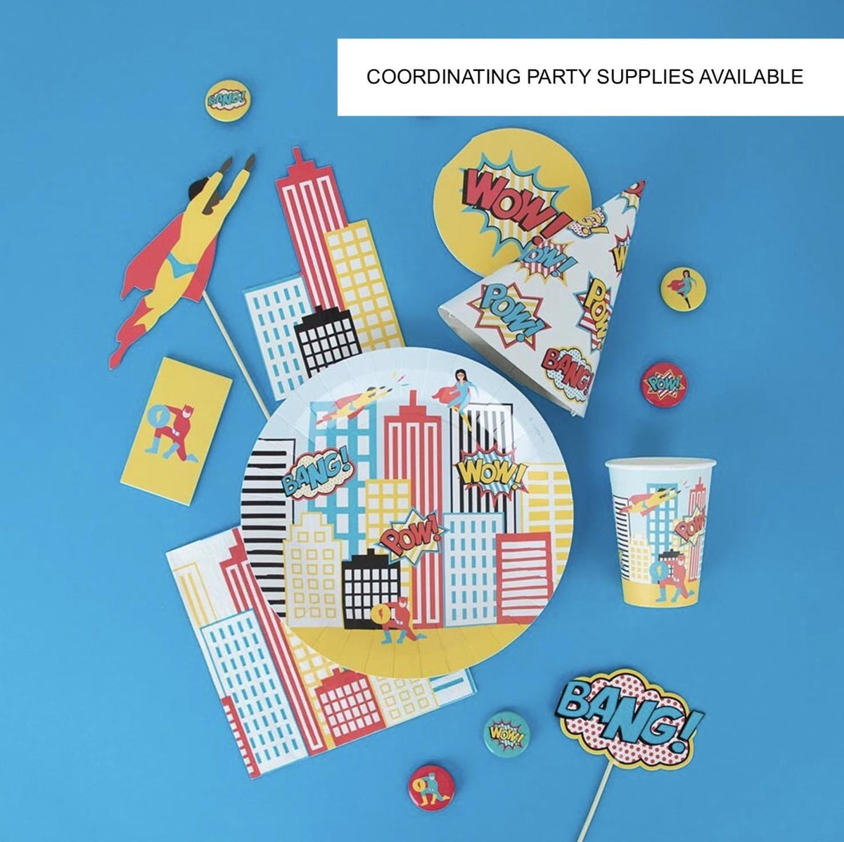 Superhero Banner - Stesha Party