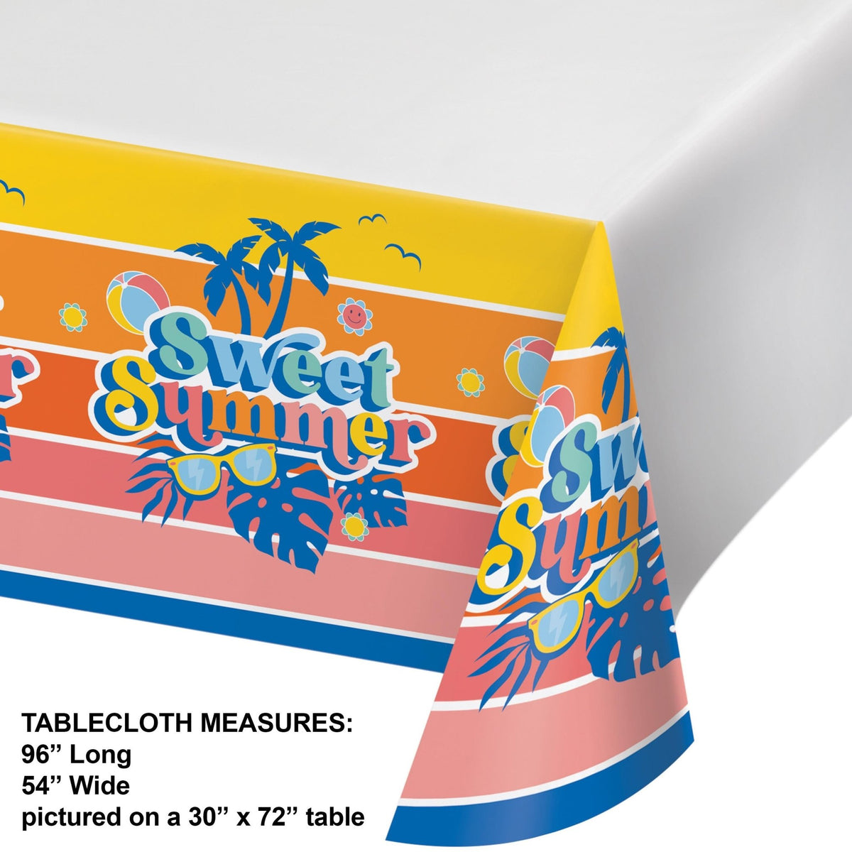 Sweet Summer Party Tablecloth - Stesha Party